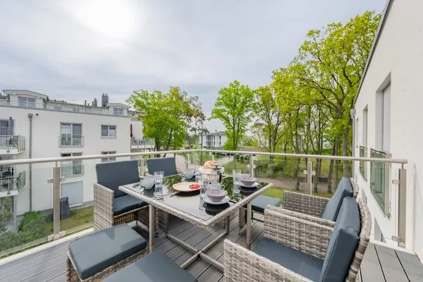 Balkon  Ferienwohnung Ankerplatz