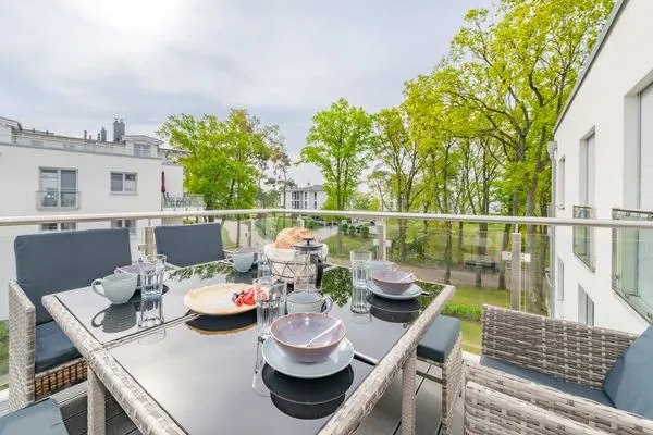 Balkon  Ferienwohnung Ankerplatz