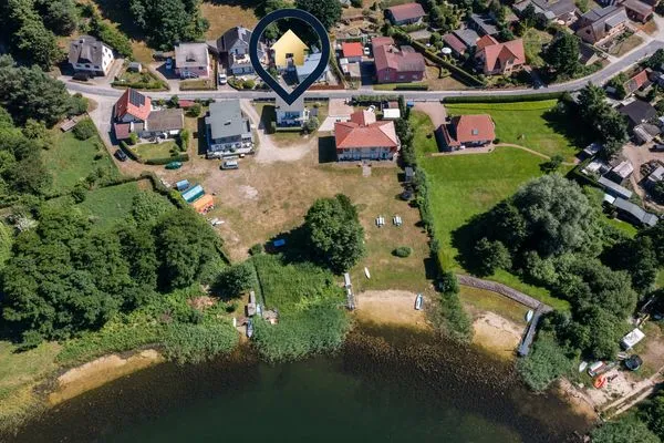 Vogelperspektive  Ferienwohnung Krebssee Idyll 2