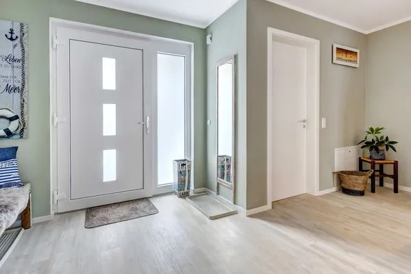 Fassade / Eingang  Ferienhaus Windspiel