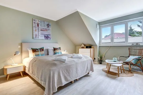 Schlafzimmer  Ferienhaus Windspiel