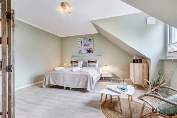 Schlafzimmer  Ferienhaus Windspiel