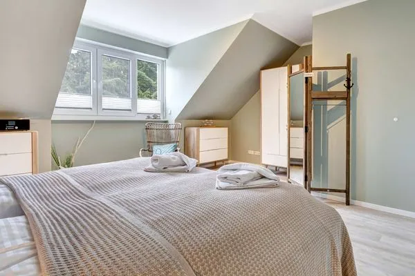 Schlafzimmer  Ferienhaus Windspiel