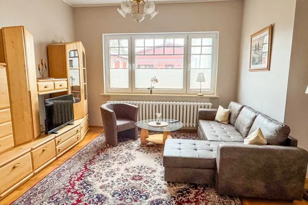 Wohnzimmer  Uns Tauhus Ferienwohnung