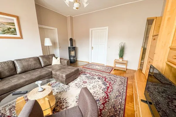 Wohnzimmer  Uns Tauhus Ferienwohnung