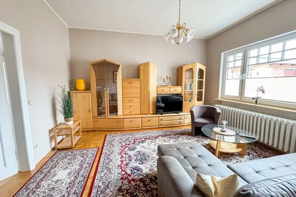 Wohnzimmer  Uns Tauhus Ferienwohnung