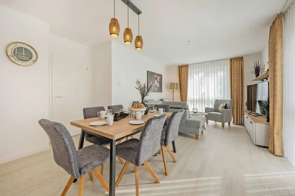 Küche / Küchenzeile  Ferienwohnung Hart Backbord