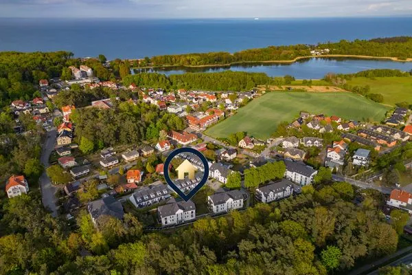 Vogelperspektive  Ferienwohnung Hart Backbord
