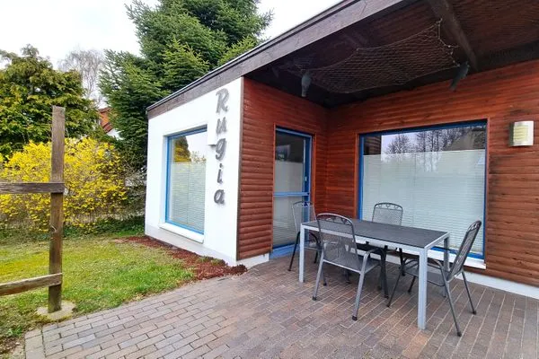 Terrasse  Bungalow Rugia Breege - mit Garten, Hunde erlaubt