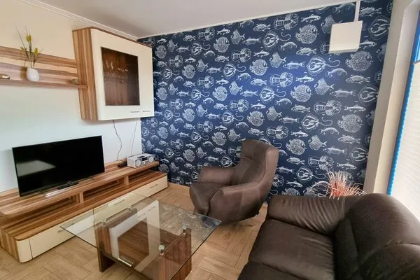 Wohnzimmer  Bungalow Rugia Breege - mit Garten, Hunde erlaubt