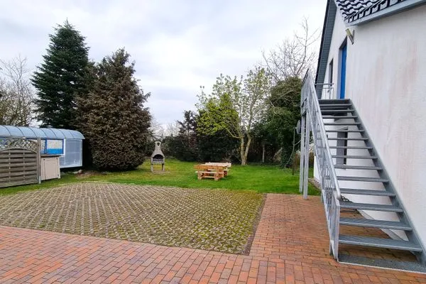 Garten  Bungalow Rugia Breege - mit Garten, Hunde erlaubt