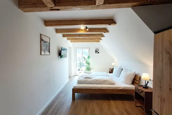 Schlafzimmer  Bergblick