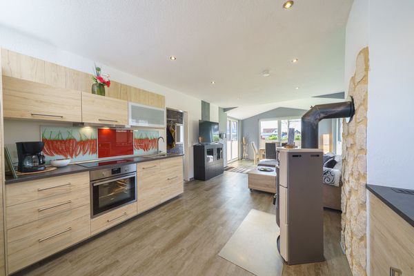  Ferienhaus Malmö Otterndorf - Küche / Wohnbereich