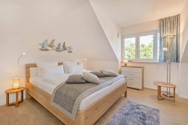 Schlafzimmer  Ferienhaus Nordwind