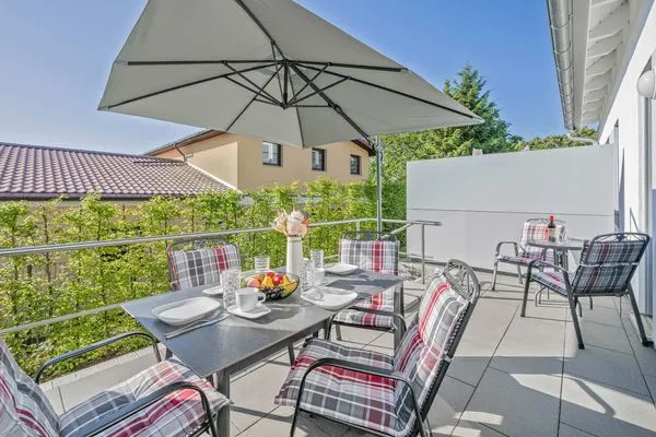 Terrasse  Ferienhaus Nordwind
