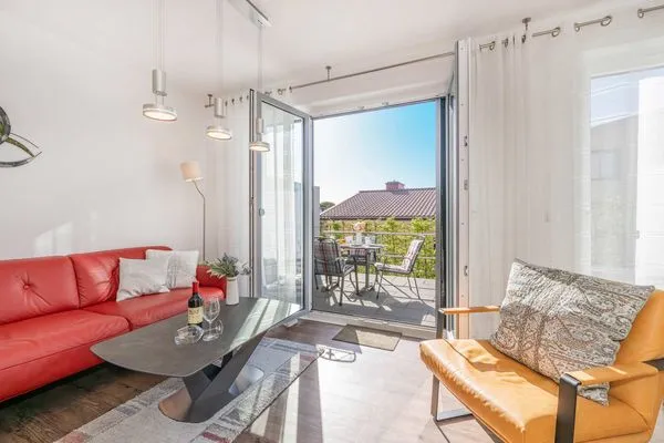 Wohnzimmer  Ferienhaus Nordwind