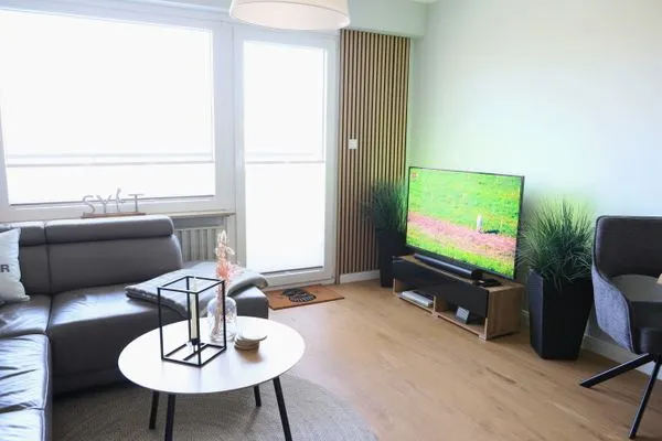 Wohnzimmer  Kjeirstr. 19-21, Whg. 18