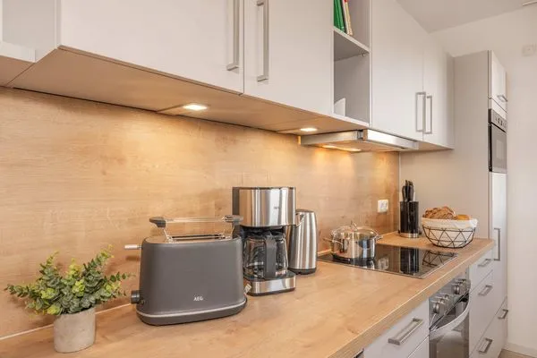 Küche / Küchenzeile  Ferienwohnung Meerzeit