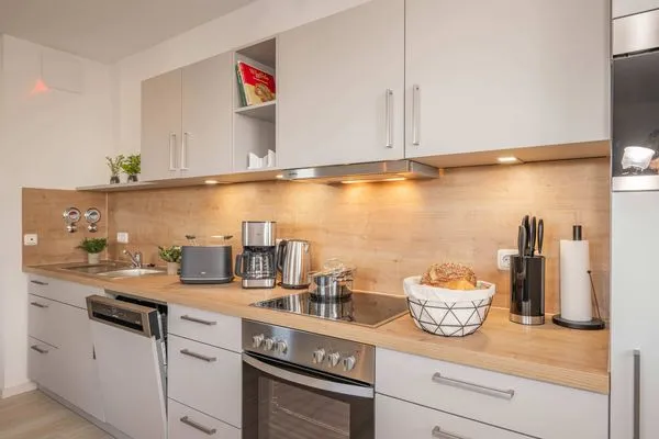 Küche / Küchenzeile  Ferienwohnung Meerzeit