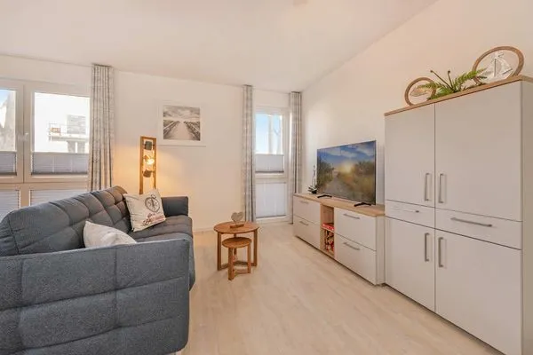 Wohnzimmer  Ferienwohnung Meerzeit