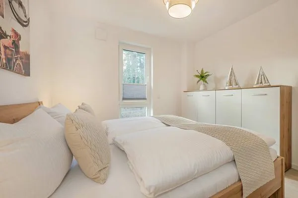 Schlafzimmer  Ferienwohnung Meerzeit