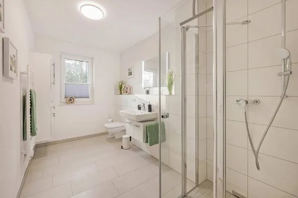 Badezimmer  Ferienwohnung Meerzeit