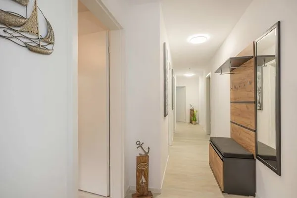 Wohnzimmer  Ferienwohnung Meerzeit