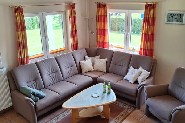  Ferienhaus Strandmuschel Otterndorf - Wohnzimmer