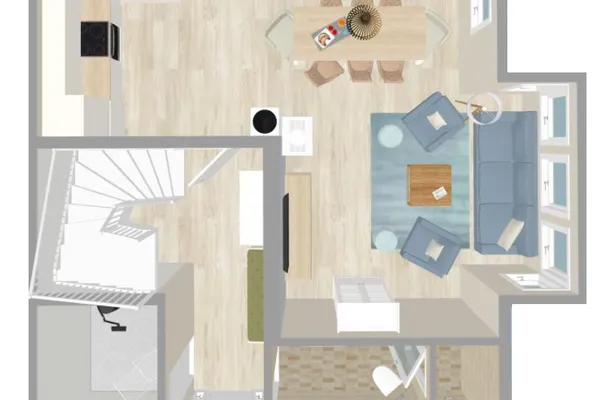 Grundriss  Haus Meerzeit