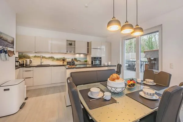 Küche / Küchenzeile  Ferienwohnung Lieblingsort