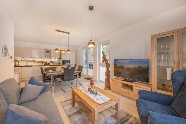 Wohnzimmer  Ferienwohnung Lieblingsort