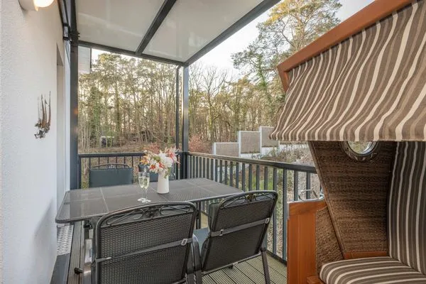 Balkon  Ferienwohnung Lieblingsort