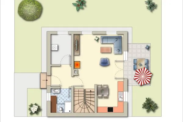 Grundriss  Bertis Beach House