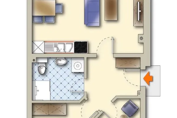 Grundriss  Strandjuwel