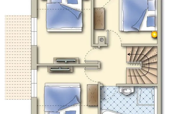 Grundriss  Hus Mats
