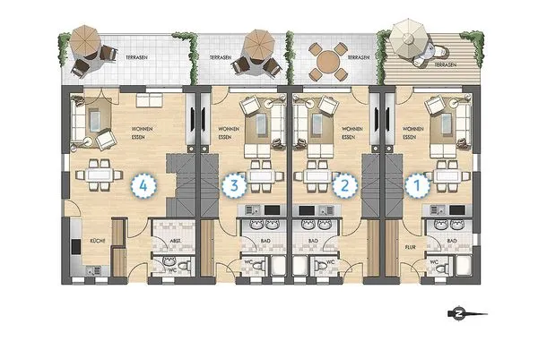   Haus Muschelsucher, Dünenstraße 44, App. 1
