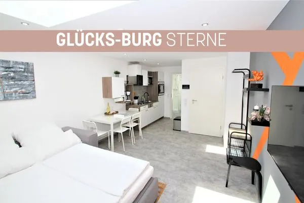 Schlafzimmer  Glücks-Burg "Sterne"