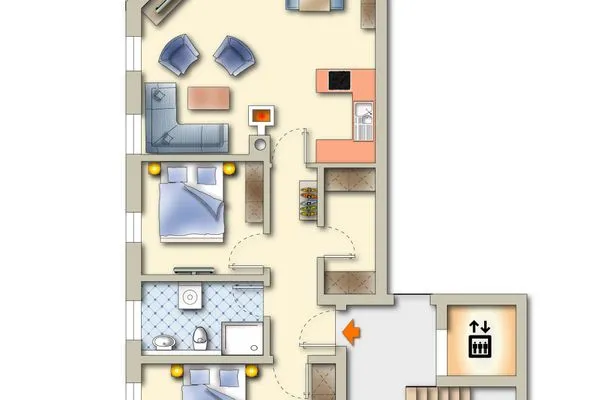 Grundriss  Villa Baltic Strandstern