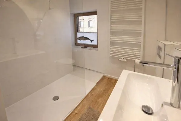 Badezimmer  Landhaus "Gut Jarnitz"