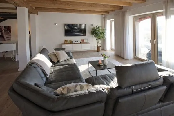 Wohnzimmer  Landhaus "Gut Jarnitz"