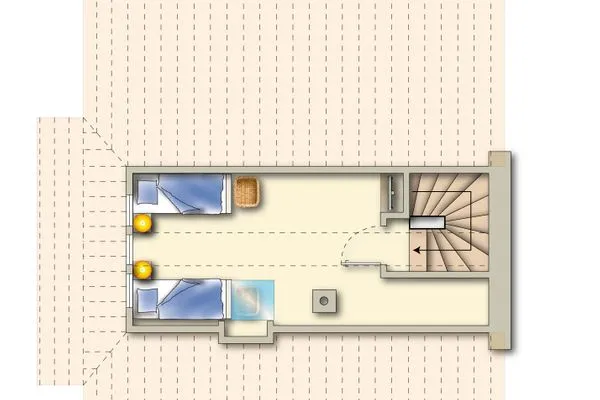 Grundriss  Haus Pinguin
