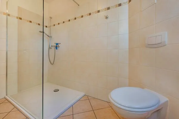 Badezimmer  Ferienwohnung Skorpion