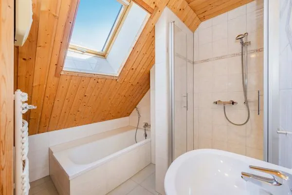 Badezimmer  Ferienwohnung Skorpion