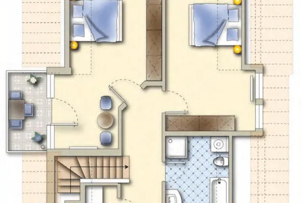 Grundriss  Haus Olivia