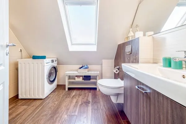 Blick ins Badezimmer Neue Reihe Neue Reihe 28 - Wohnung Vogelnest