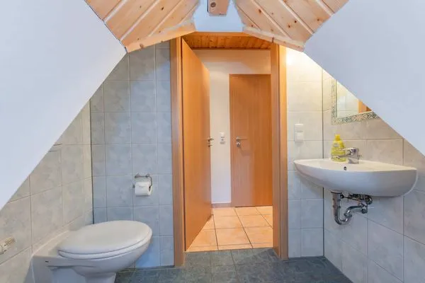 Badezimmer  Ferienwohnung Wassermann