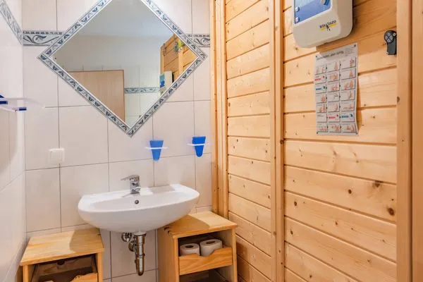 Badezimmer  Ferienwohnung Wassermann