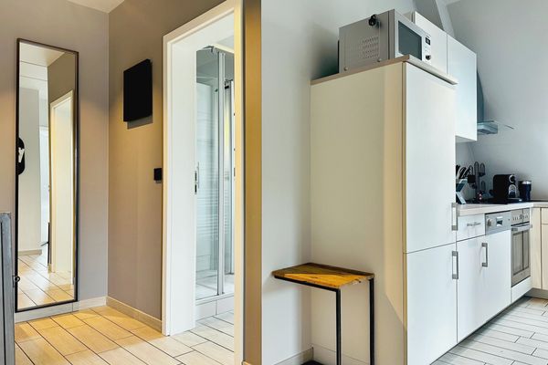  Küstenloft-SPO (Koje³) Dorf - Küche / Küchenzeile