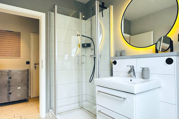  Küstenloft-SPO (Koje³) Dorf - Badezimmer