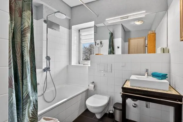 Badezimmer  Ferienwohnung Penthuus